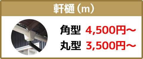 軒樋(m)