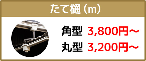 たて樋(m)