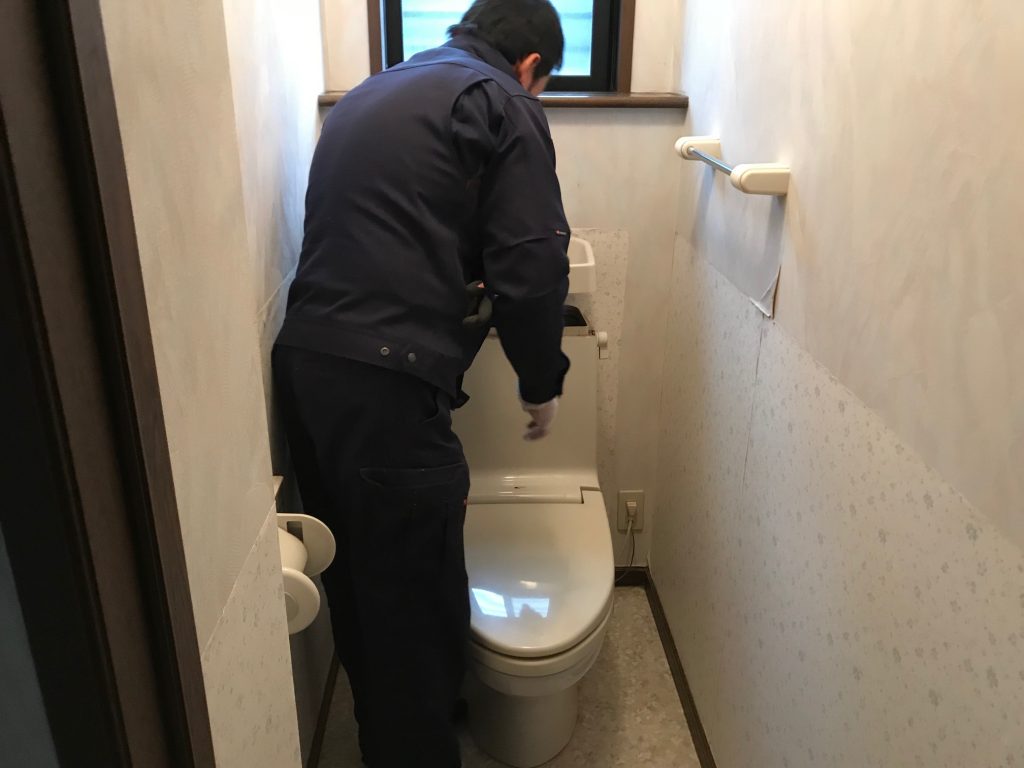 福山市引野町I様邸 トイレ改修工事