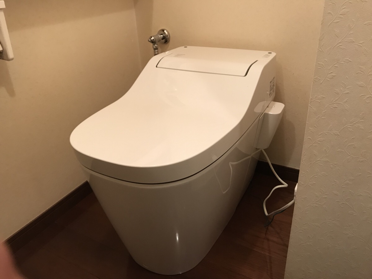 トイレを新しく機能的に！