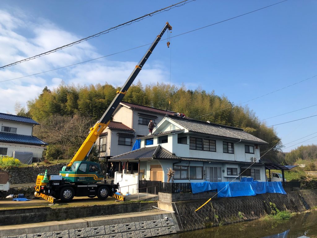 福山市芦田町S様邸 屋根葺き替え工事