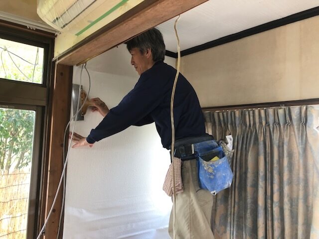 尾道市御調町 クロス張り替え工事