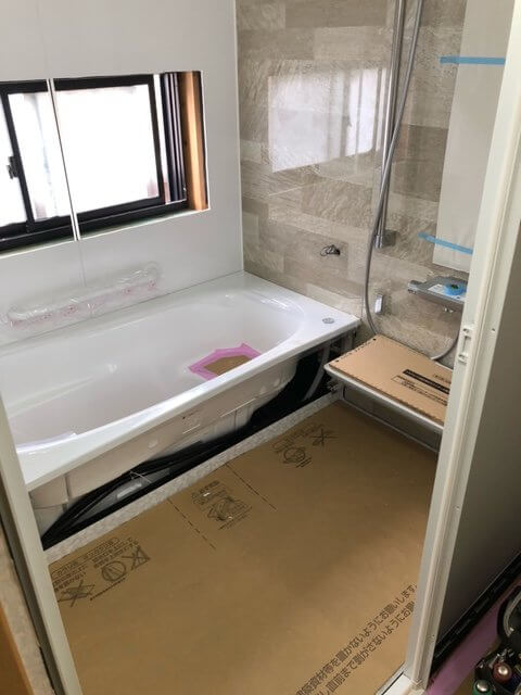 西新涯町Ｇ様邸　浴室改装工事