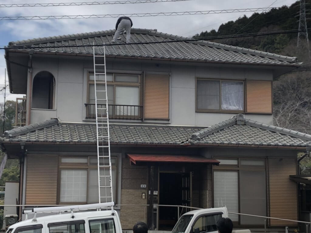 尾道市久保町U様邸　雨漏り点検