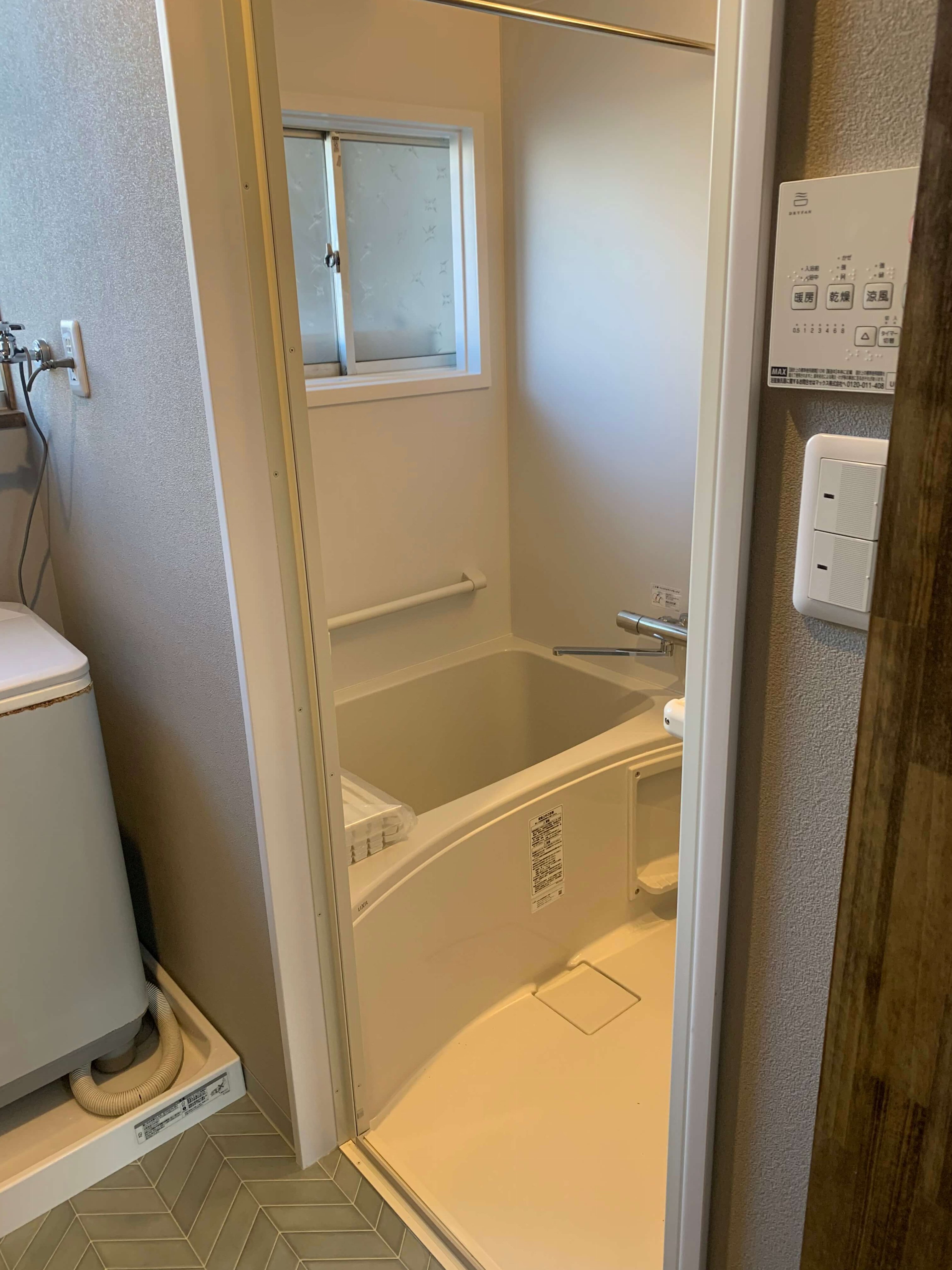 タイル張りのお風呂からユニットバスへリフォーム！